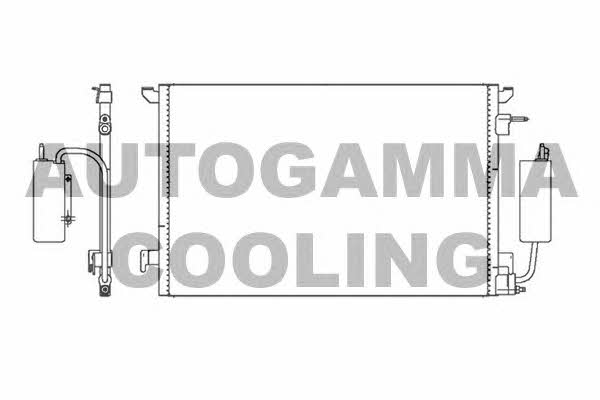 Autogamma 105344 Cooler Module 105344: Buy near me in Poland at 2407.PL - Good price!