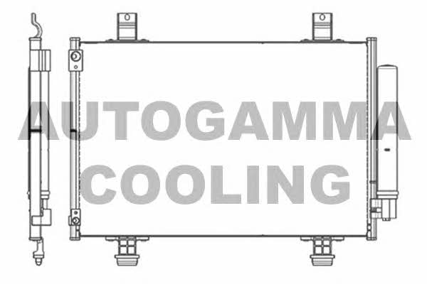 Autogamma 105345 Cooler Module 105345: Buy near me in Poland at 2407.PL - Good price!