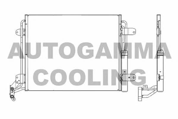 Autogamma 105346 Cooler Module 105346: Buy near me in Poland at 2407.PL - Good price!