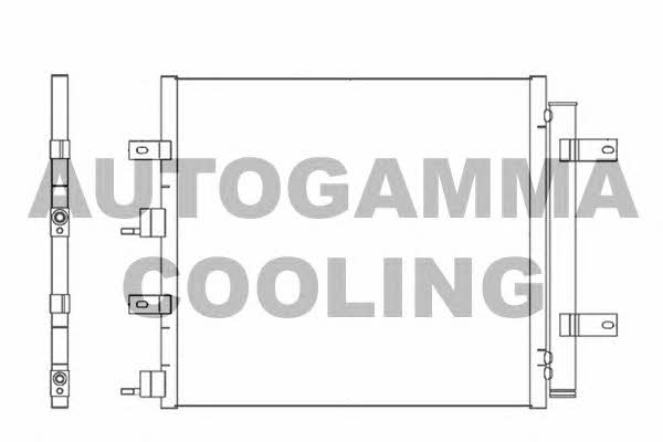 Autogamma 105351 Cooler Module 105351: Buy near me in Poland at 2407.PL - Good price!