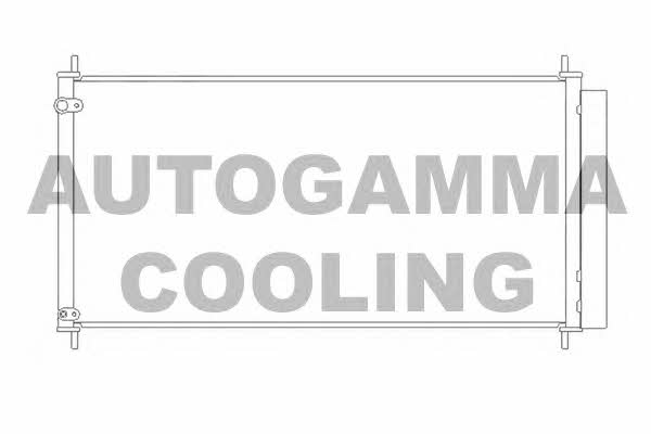 Autogamma 105354 Радіатор кондиціонера (Конденсатор) 105354: Приваблива ціна - Купити у Польщі на 2407.PL!