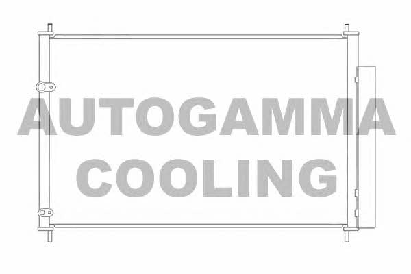 Autogamma 105355 Радиатор кондиционера (Конденсатор) 105355: Отличная цена - Купить в Польше на 2407.PL!