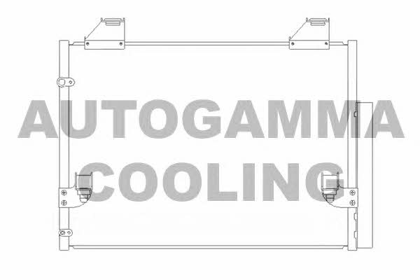 Autogamma 105357 Cooler Module 105357: Buy near me in Poland at 2407.PL - Good price!