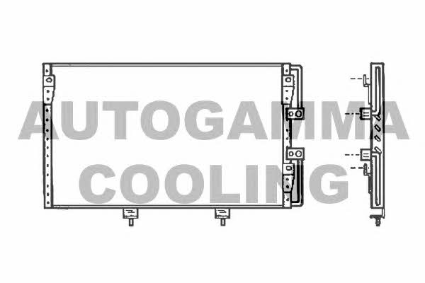 Autogamma 102805 Moduł chłodzący 102805: Dobra cena w Polsce na 2407.PL - Kup Teraz!