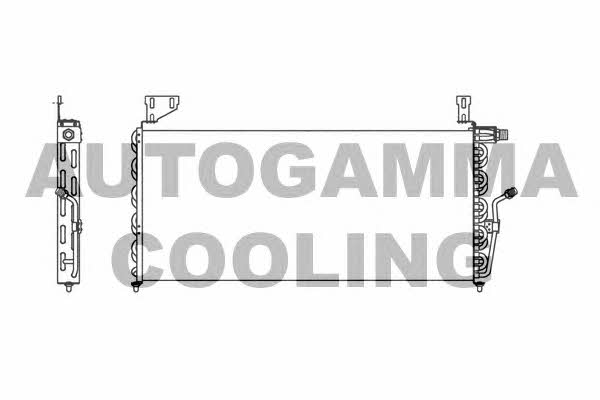 Autogamma 102817 Радиатор кондиционера (Конденсатор) 102817: Отличная цена - Купить в Польше на 2407.PL!