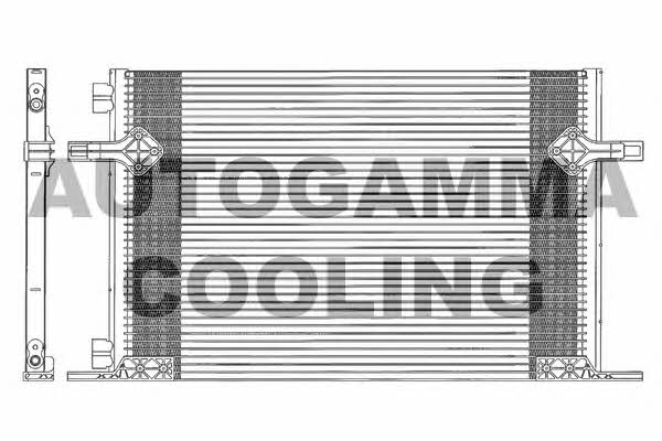 Autogamma 102843 Cooler Module 102843: Buy near me in Poland at 2407.PL - Good price!