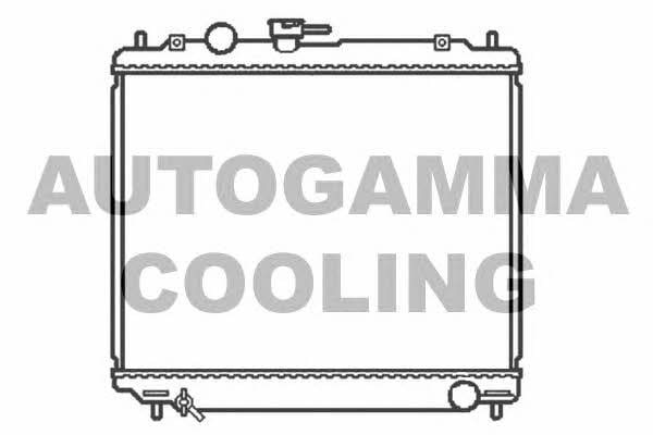 Autogamma 102872 Радіатор охолодження двигуна 102872: Приваблива ціна - Купити у Польщі на 2407.PL!