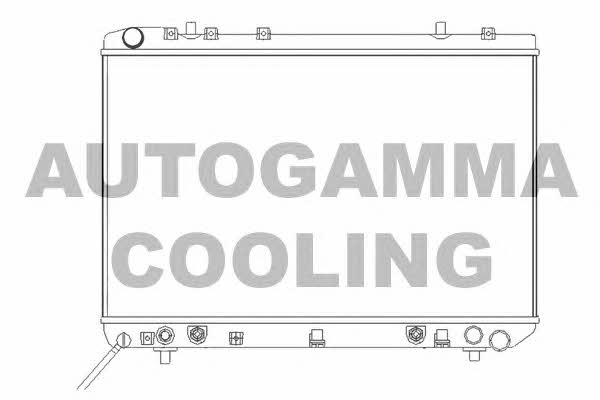 Autogamma 102903 Radiator, engine cooling 102903: Buy near me in Poland at 2407.PL - Good price!
