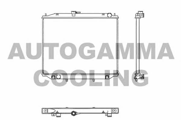 Autogamma 102933 Radiator, engine cooling 102933: Buy near me in Poland at 2407.PL - Good price!