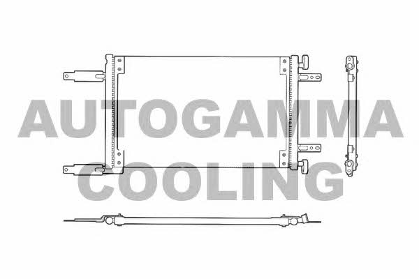 Autogamma 102966 Cooler Module 102966: Buy near me in Poland at 2407.PL - Good price!