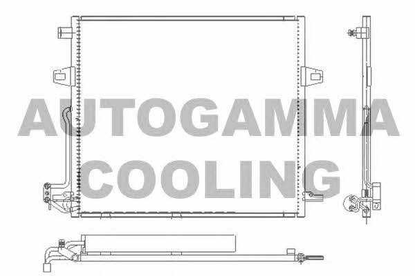 Autogamma 105402 Cooler Module 105402: Buy near me in Poland at 2407.PL - Good price!