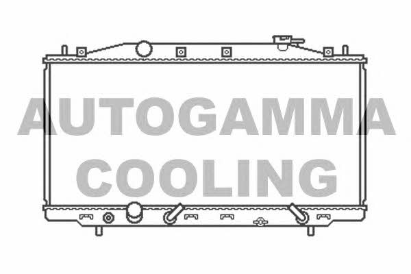 Autogamma 105407 Радіатор охолодження двигуна 105407: Приваблива ціна - Купити у Польщі на 2407.PL!