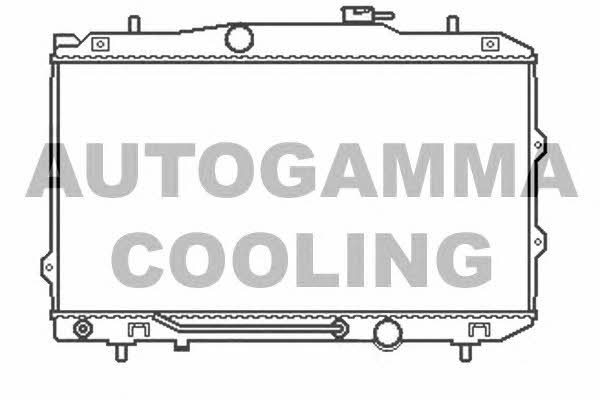 Autogamma 105412 Радіатор охолодження двигуна 105412: Приваблива ціна - Купити у Польщі на 2407.PL!