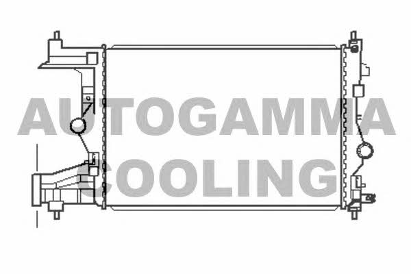 Autogamma 105443 Radiator, engine cooling 105443: Buy near me in Poland at 2407.PL - Good price!
