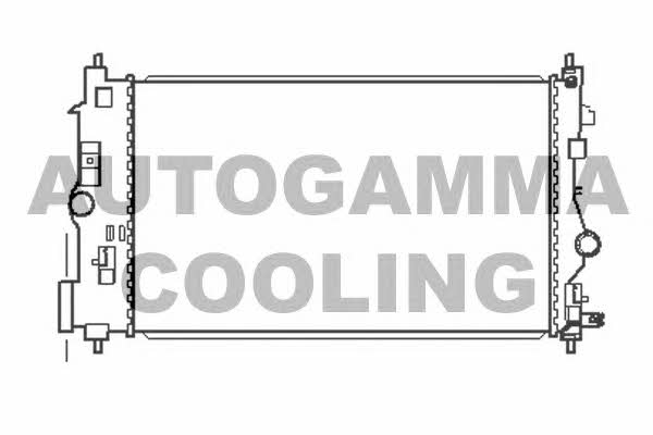 Autogamma 105447 Радиатор охлаждения двигателя 105447: Отличная цена - Купить в Польше на 2407.PL!