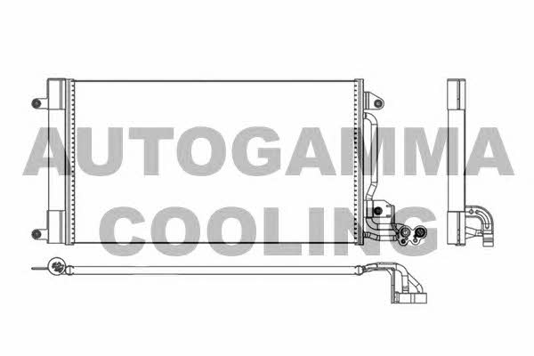 Autogamma 105463 Cooler Module 105463: Buy near me in Poland at 2407.PL - Good price!
