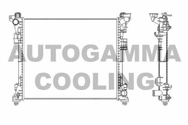 Autogamma 105484 Kühler motorkühlung 105484: Bestellen Sie in Polen zu einem guten Preis bei 2407.PL!