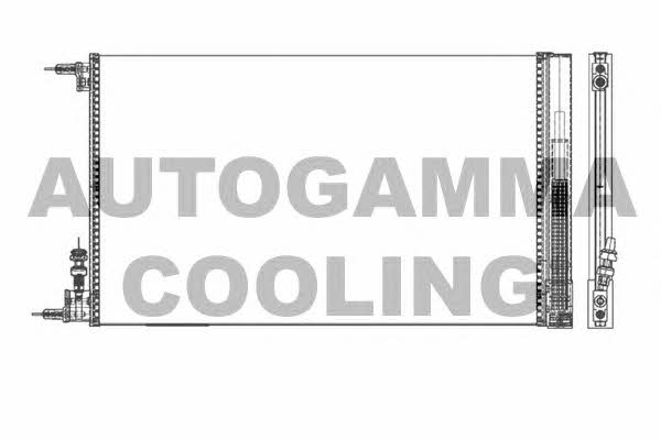 Autogamma 105507 Радиатор кондиционера (Конденсатор) 105507: Отличная цена - Купить в Польше на 2407.PL!