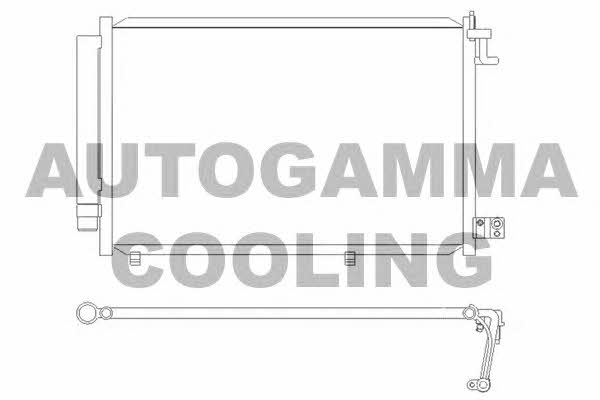 Autogamma 105523 Cooler Module 105523: Buy near me in Poland at 2407.PL - Good price!