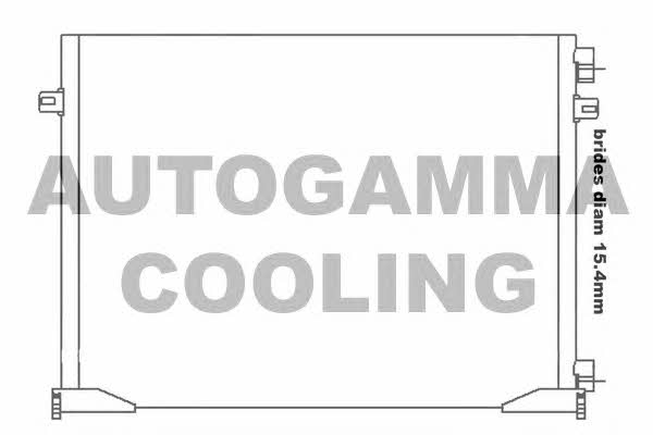 Autogamma 105549 Радиатор кондиционера (Конденсатор) 105549: Отличная цена - Купить в Польше на 2407.PL!