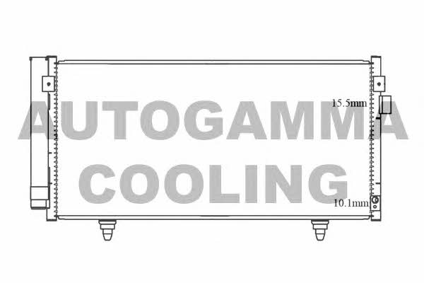 Autogamma 105550 Cooler Module 105550: Buy near me in Poland at 2407.PL - Good price!