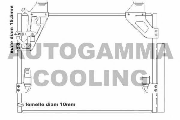 Autogamma 105552 Cooler Module 105552: Buy near me in Poland at 2407.PL - Good price!