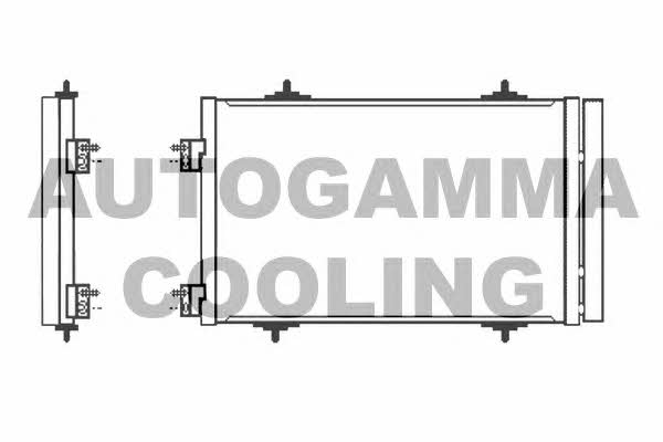 Autogamma 105584 Cooler Module 105584: Buy near me in Poland at 2407.PL - Good price!