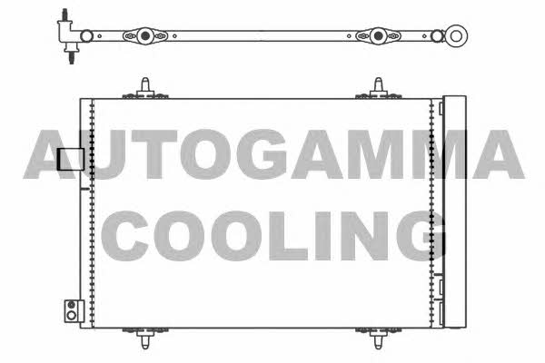Autogamma 105585 Cooler Module 105585: Buy near me in Poland at 2407.PL - Good price!