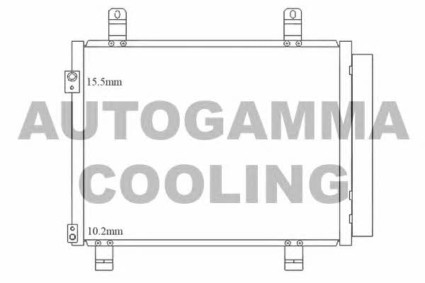 Autogamma 105587 Cooler Module 105587: Buy near me at 2407.PL in Poland at an Affordable price!