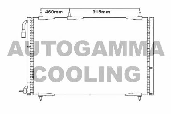Autogamma 105589 Cooler Module 105589: Buy near me in Poland at 2407.PL - Good price!
