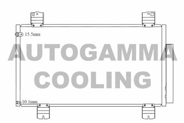 Autogamma 105595 Cooler Module 105595: Buy near me in Poland at 2407.PL - Good price!