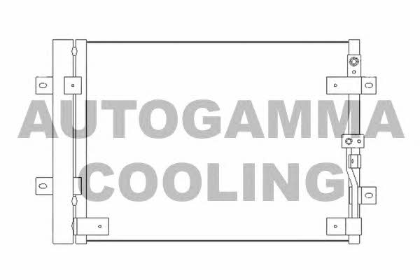 Autogamma 105599 Cooler Module 105599: Buy near me in Poland at 2407.PL - Good price!