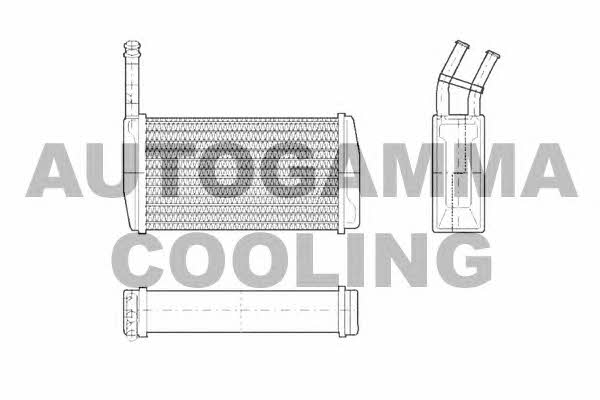 Autogamma 103149 Радиатор отопителя салона 103149: Отличная цена - Купить в Польше на 2407.PL!