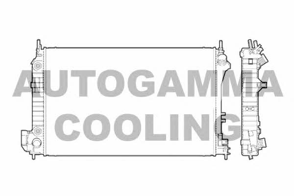 Autogamma 103238 Радіатор охолодження двигуна 103238: Приваблива ціна - Купити у Польщі на 2407.PL!
