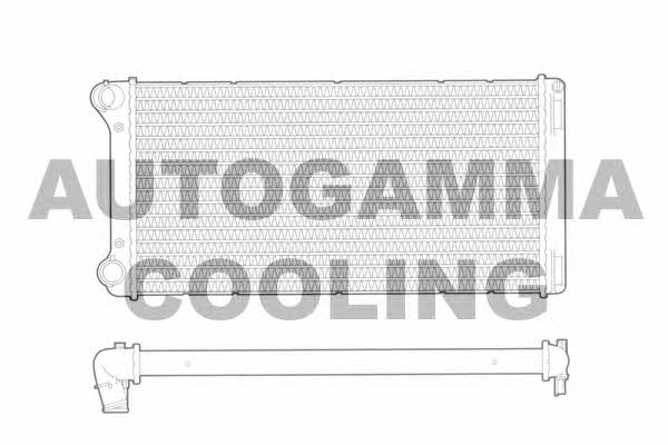 Autogamma 103358 Радиатор охлаждения двигателя 103358: Купить в Польше - Отличная цена на 2407.PL!