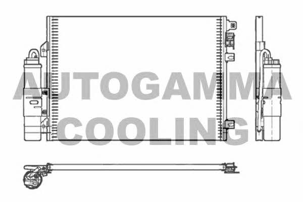 Autogamma 104582 Cooler Module 104582: Buy near me in Poland at 2407.PL - Good price!