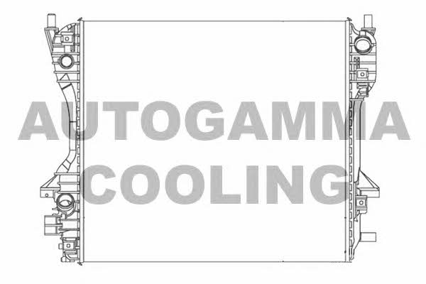 Autogamma 104651 Radiator, engine cooling 104651: Buy near me in Poland at 2407.PL - Good price!
