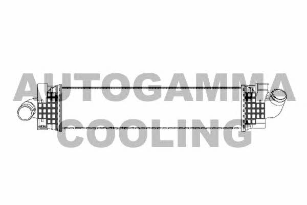 Autogamma 103425 Intercooler, charger 103425: Buy near me in Poland at 2407.PL - Good price!