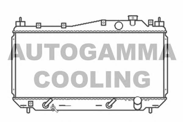 Autogamma 103435 Радиатор охлаждения двигателя 103435: Купить в Польше - Отличная цена на 2407.PL!