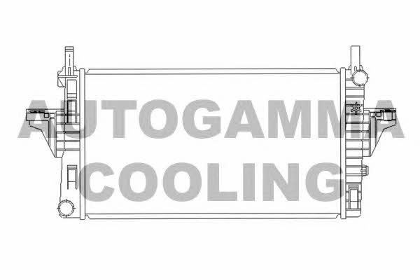 Autogamma 103445 Радиатор охлаждения двигателя 103445: Отличная цена - Купить в Польше на 2407.PL!
