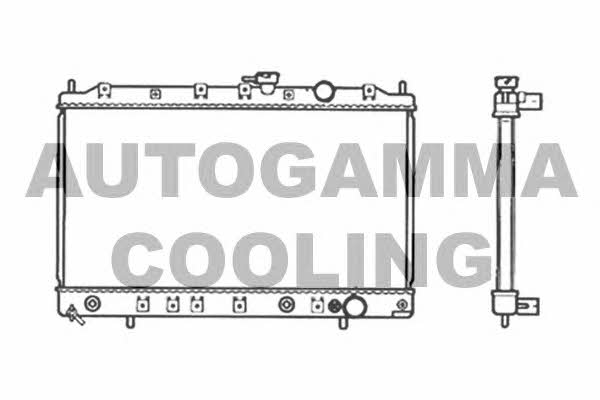 Autogamma 103495 Радиатор охлаждения двигателя 103495: Отличная цена - Купить в Польше на 2407.PL!
