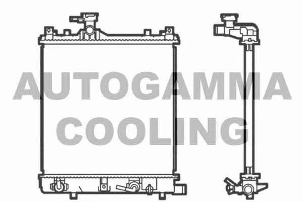 Autogamma 103531 Радіатор охолодження двигуна 103531: Приваблива ціна - Купити у Польщі на 2407.PL!