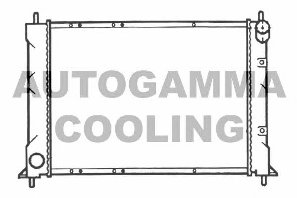 Autogamma 103550 Радіатор охолодження двигуна 103550: Приваблива ціна - Купити у Польщі на 2407.PL!