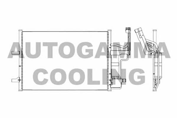 Autogamma 103621 Радиатор кондиционера (Конденсатор) 103621: Отличная цена - Купить в Польше на 2407.PL!