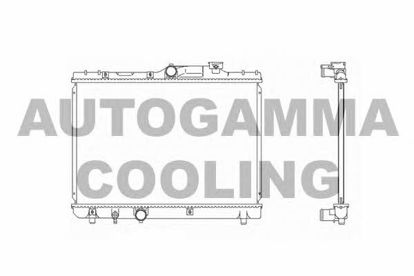 Autogamma 103626 Радиатор охлаждения двигателя 103626: Отличная цена - Купить в Польше на 2407.PL!