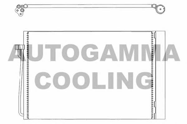 Autogamma 103655 Радиатор кондиционера (Конденсатор) 103655: Отличная цена - Купить в Польше на 2407.PL!