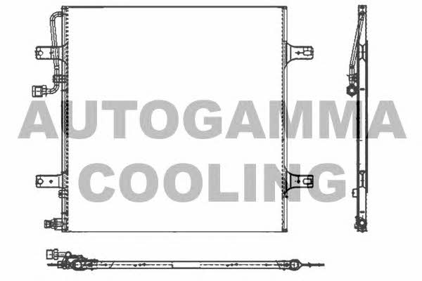 Autogamma 103666 Cooler Module 103666: Buy near me in Poland at 2407.PL - Good price!