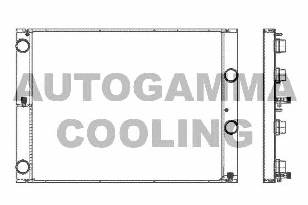 Autogamma 105749 Chłodnica, układ chłodzenia silnika 105749: Dobra cena w Polsce na 2407.PL - Kup Teraz!