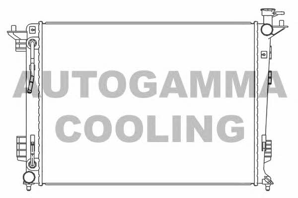Autogamma 105795 Радіатор охолодження двигуна 105795: Приваблива ціна - Купити у Польщі на 2407.PL!