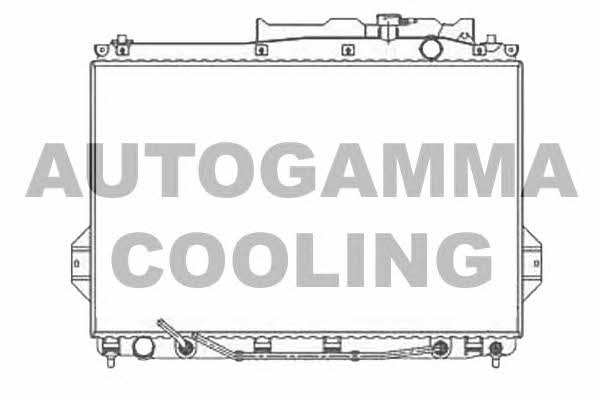 Autogamma 105798 Радиатор охлаждения двигателя 105798: Купить в Польше - Отличная цена на 2407.PL!